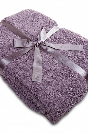 Couverture microfibre LUXURY WELL LUXURY anthracite