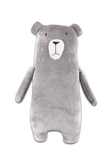 SPANDEX BEAR oreiller gris