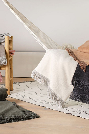 Couverture en coton DF Vienne 150x200 cm