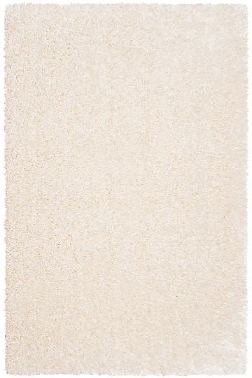Tapis en pièces SHAGGY PLEASURE blanc