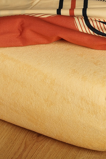Couleur du drap éponge env.