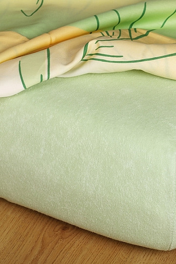 Drap éponge couleur pois
