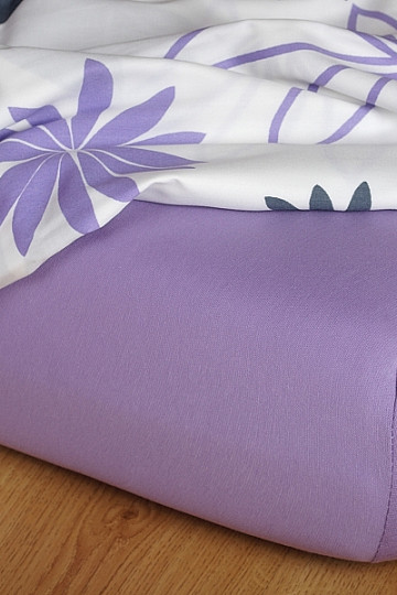 Drap jersey couleur violet