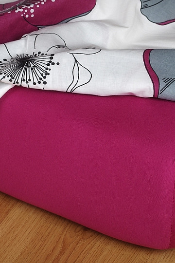 Drap de lit en jersey couleur mûre