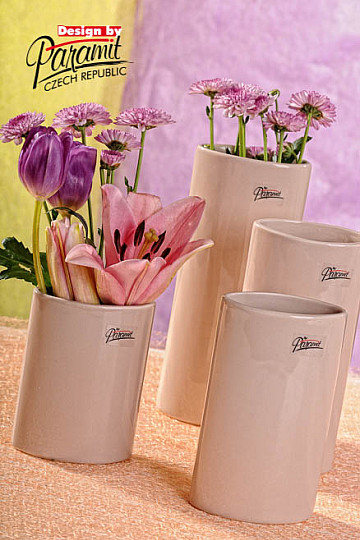 Vase Dita beige