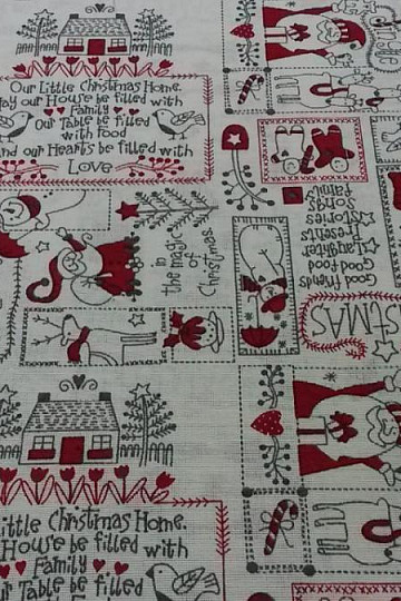 Tissu de décoration de Noël MUSAVISA