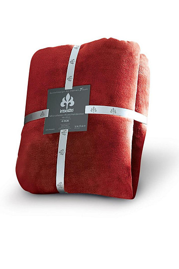 Couverture douce RELAX 61 ROUGE