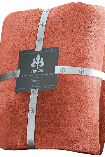 couverture douce CASTEL 62 melon