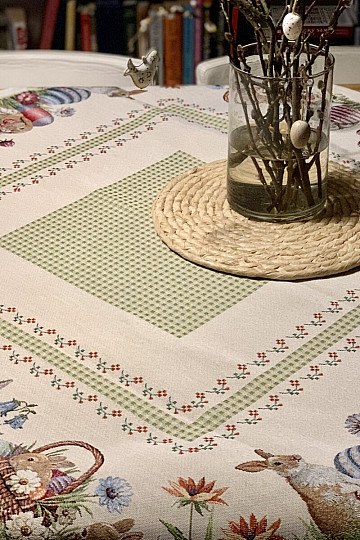 Nappes et foulards en tapisserie POMLÁZKA