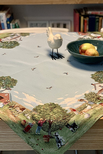 Nappes et foulards tapisserie CAMPAGNE