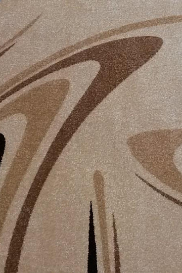 Tapis ovale CAFÉ crème