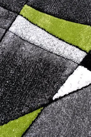 Tapis moderne BRILLIANCE vert