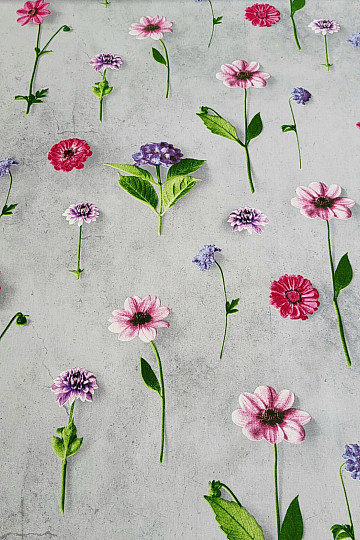 Tissu déco FLEURS
