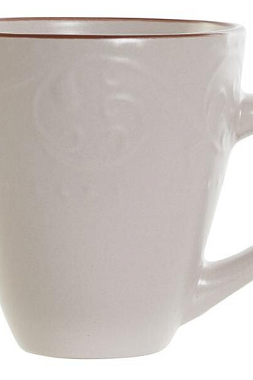 Mug BEIGE RELIEF 325ml beige