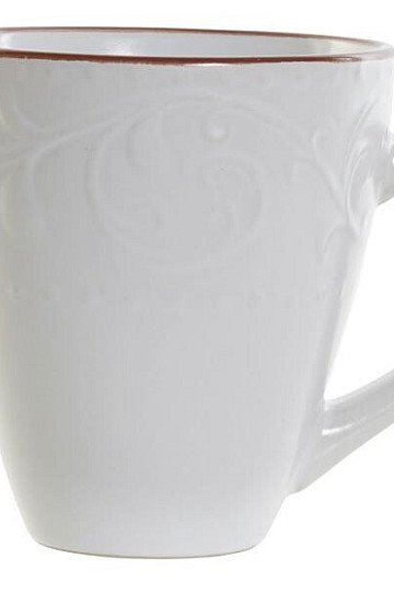 Mug BLANC RELIEF 325ml blanc