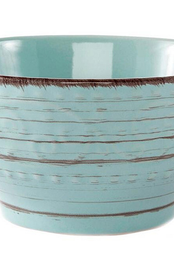 Bol BLEU RELIEF 15x7cm bleu