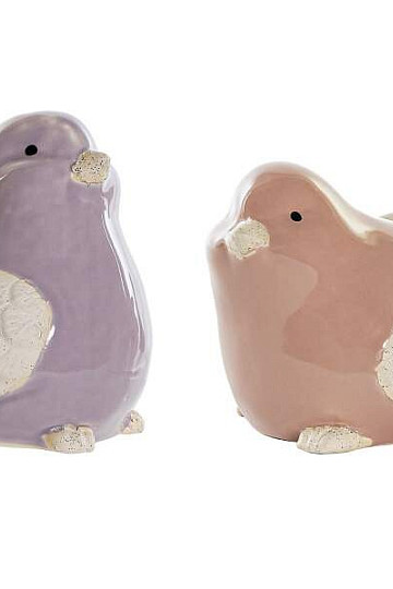 Figurine OISEAUX porcelaine 14x10x9