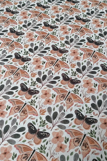 Tissu coton PAPILLONS