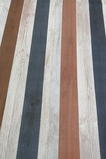 Tissu déco Rayures océan