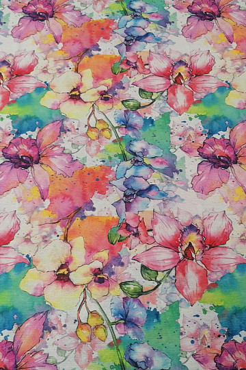 Tissu décoratif FLEURS D&#39;URŠULA