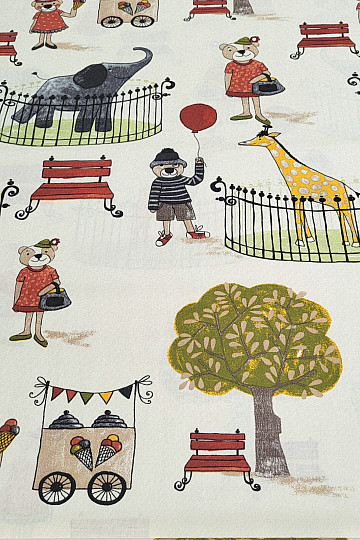 Tissu en coton pour enfants PARK