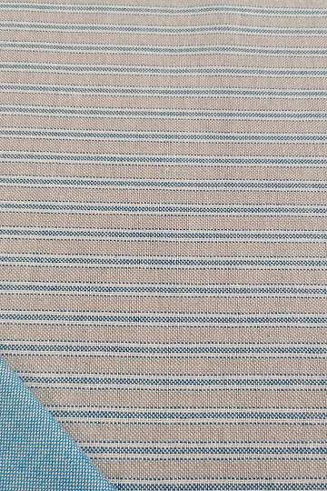 Tissu déco Rayures Iris - bleu 77