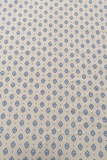 Coton traité Téflon - Feuilles avec bordure