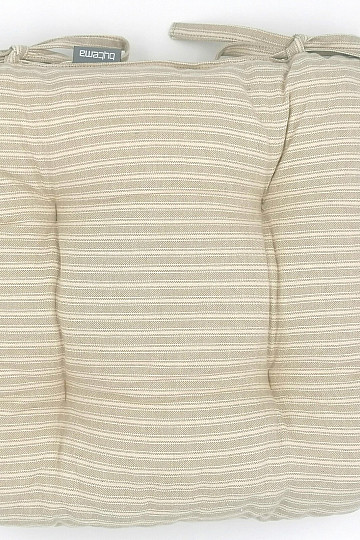 Coussins de chaise Iris beige 50