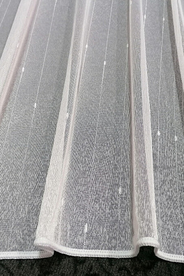 Rideau fini Gerster blanc 290x80 cm