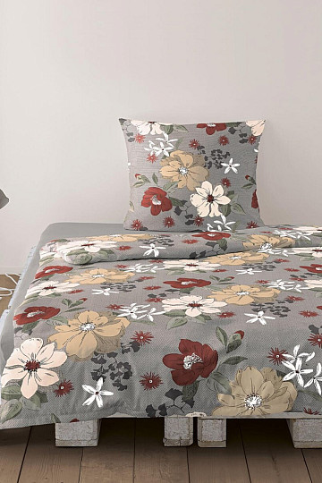 Literie de luxe en flanelle IRISETTE 8408-60 Maren rouge