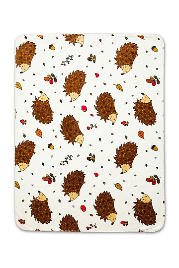 Couverture enfant MOUTON dans un coffret cadeau - HÉRISSON