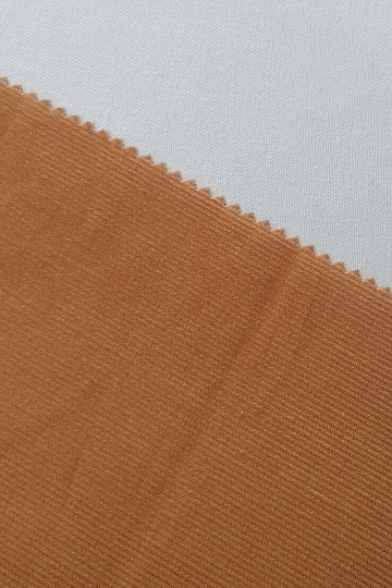 Tissu coton Velours côtelé fin - camel