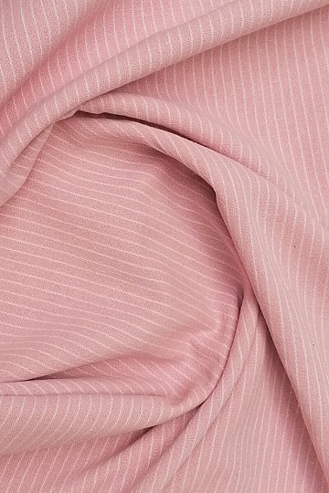 Tissu déco Tisfin rose/blanc