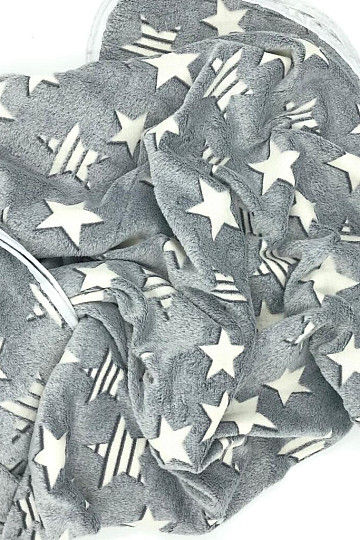 Couverture enfant SHINY gris