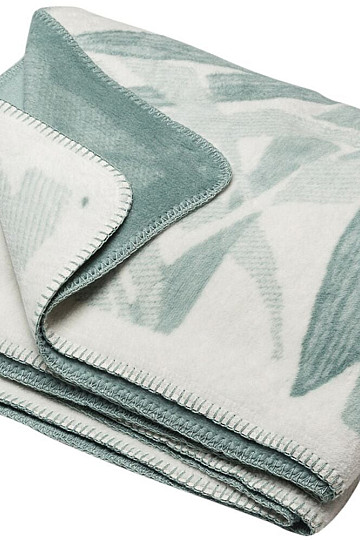 Couverture en coton BAMBOO feuilles vertes 2218/51