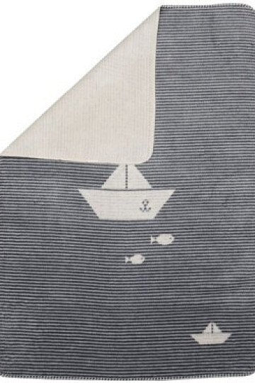 Couverture enfant PANDA 2201/97 gris 75x100