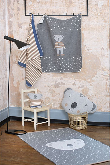 Couverture enfant JUWEL 7132/90 gris 70x90