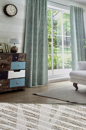 Rideau fini VANESSA beige 245x146 cm