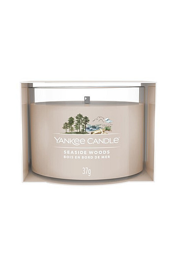 bougie YANKEE CANDLE parfum SEASIDE WOODS GLASS 37g