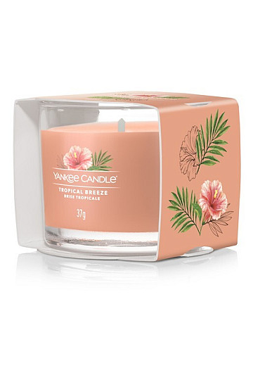 bougie YANKEE CANDLE parfum TROPICAL REEZE IN GLASS 37 g