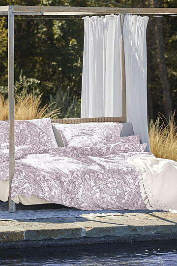 IRISETTE literie de luxe en satin FLORENZ 8447-60 ROSA
