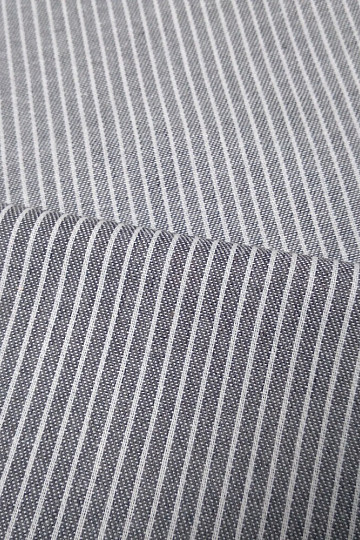 Décor. tissu RAYURE GRIS CLAIR