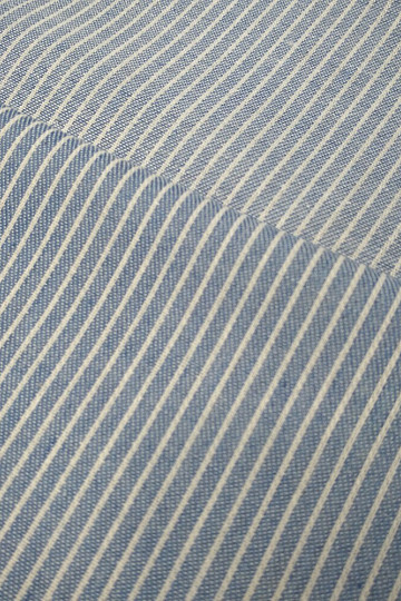 Décor. tissu RAYURE BLEU CLAIR