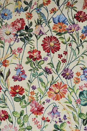 Tissu pour tapisserie SCARLET - SUMMER MEADOW