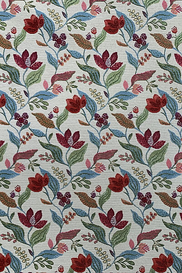 Tissu pour tapisserie FLEURS GRIMPANTES