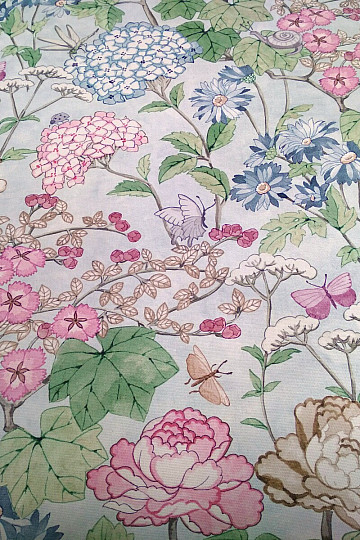 Tissu décoratif PARADIS FLEURS