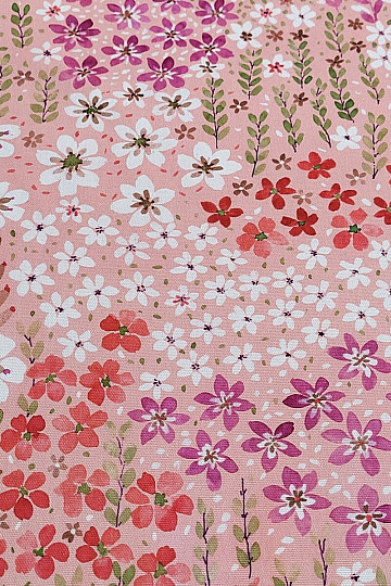 Tissu décoratif AVIGNON ROSE