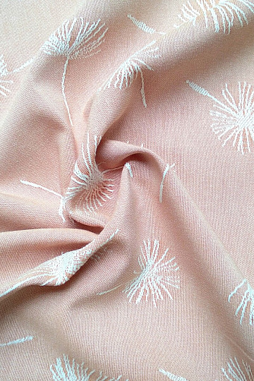 Tissu déco FRESH saumon