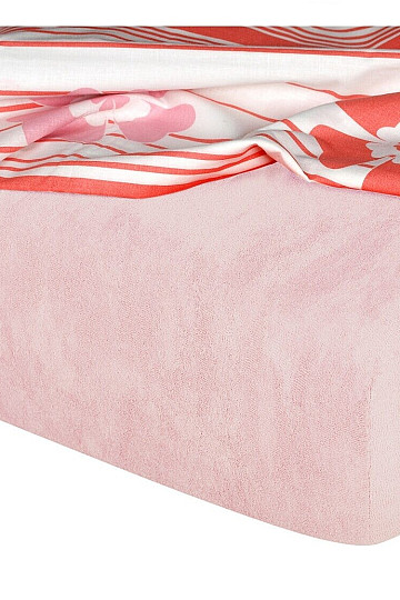 Drap éponge couleur POUDRE