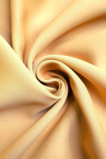 Tissu décoratif BLACKOUT 128 pour rideaux JAUNE